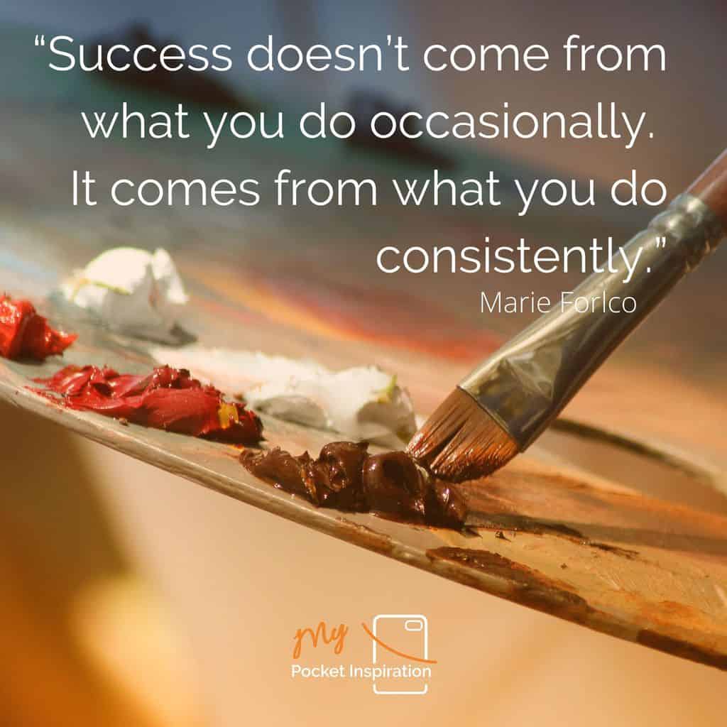 You are currently viewing Consistency is key