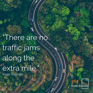 Read more about the article Go the extra mile!