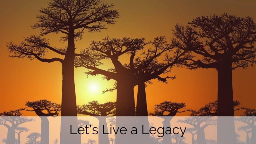 Read more about the article Let’s Live a Legacy